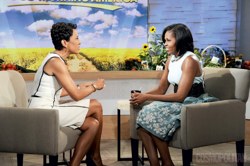 Robin Roberts in Michelle Obama