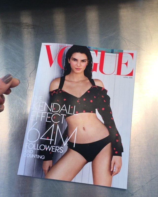 Kendall Jenner na naslovnici revije Vogue
