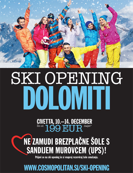 Ski Opening s Sandijem Murovcem