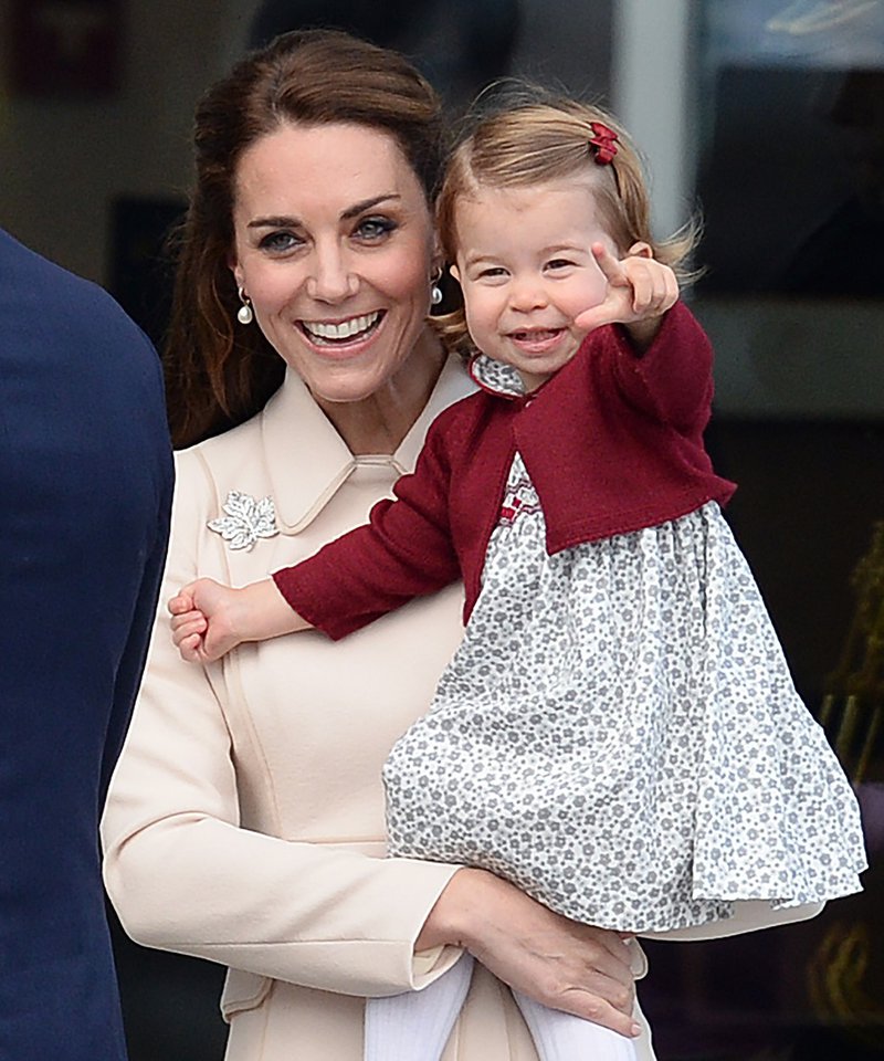 Kate Middleton in princ George